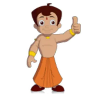👍 Chhota Bheem Cartoon, Indischer Cartoon, Chhota Bheem, Animation telegram sticker