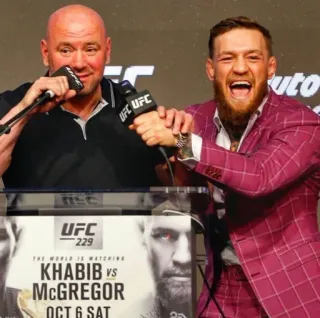 😄 Khabib, McGregor UFC 229 UFC 229, KHABIB VS MCGREGOR, OCT 6 SAT UFC, Смешанные единоборства, Бои, Спорт, Хабиб Нурмагомедов, Конор Макгрегор, MMA, UFC 229 whatsapp sticker