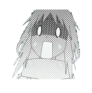 😱 アニメ, マンガ, 表情, びっくり, ショック, 漫画 telegram sticker