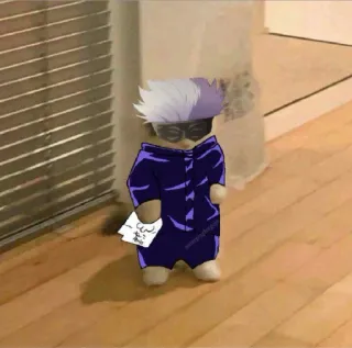 🔰 Satoru Gojo Jujutsu Kaisen Anime, Manga, Gojo Satoru, JJK, Jujutsu Kaisen, Mignon, Chat telegram sticker