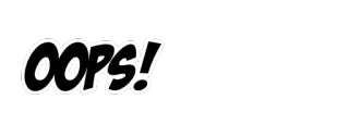 🙈 OOPS! erreur, accident, BD, exclamation telegram sticker