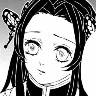 🌺 Kanao Tsuyuri Demon Slayer Anime, Demon Slayer, Kanao Tsuyuri, Manga, Animasi Jepang, Karakter telegram sticker