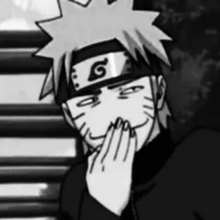 🖤 Naruto Uzumaki Naruto Anime, Manga, Ninja, Naruto, Uzumaki, Cara graciosa telegram sticker