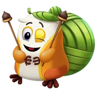 😉 burung hantu, kartun, lucu, unik whatsapp sticker