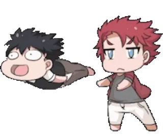 😠 Cartoni animati, Chibi, Divertente, Anime, Manga telegram sticker