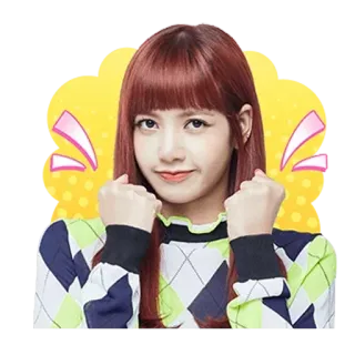 ✊️ Lisa kpop, lisa, blackpink, sängerin, idol, frau, promi whatsapp sticker