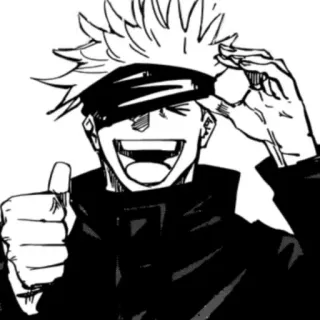 😀 Gojo Satoru Jujutsu Kaisen Anime, Manga, Gojo, Jujutsu Kaisen, Gojo Satoru telegram sticker