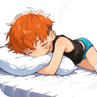😴 Shoyo Hinata Haikyuu Z telegram sticker