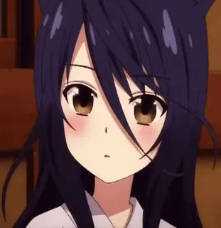 😳 anime, manga, girl, cute, kawaii, japanese, character telegram sticker