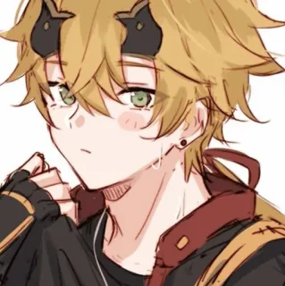 🍡 Thoma Genshin Impact Anime, Gra, Thoma, Genshin Impact, Postać, Gra wideo telegram sticker