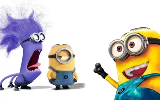 😐 Minions Despicable Me cartoon, animation, funny, cute, characters, movie, entertainment telegram sticker