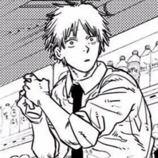 ⛓ Denji Chainsaw Man Anime, Manga, Chainsaw Man, Denji whatsapp sticker