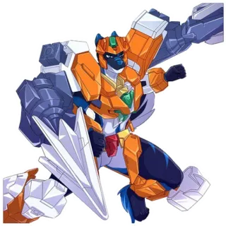 💙 Transformer, Mech, Roboter, Kämpfer, Panzerung, Furry telegram sticker