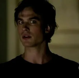 🥀 Damon Salvatore The Vampire Diaries Damon Salvatore, The Vampire Diaries, vampire, actor, male telegram sticker