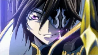 😈 Lelouch Lamperouge Code Geass Anime, Lelouch, Code Geass, Charakter, Manga, Zero telegram sticker