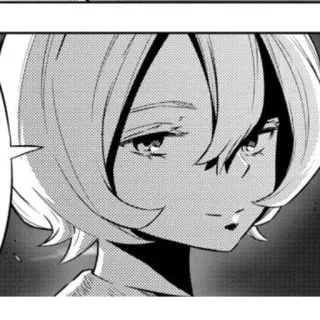 🙂 Anime, Mangá, Retrato, Personagem, Ilustração telegram sticker