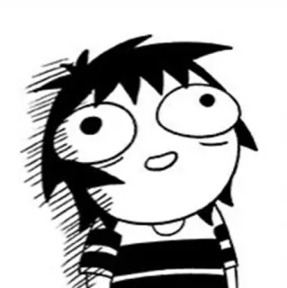 sarah andersen By MHD :|♡ telegram stickers