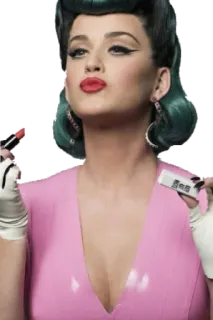 💄 woman, makeup, lipstick, retro, vintage, beauty, cosmetics telegram sticker