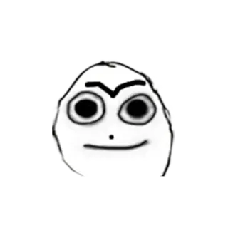 😎 顔, 絵, 漫画, ミーム, 表情, 絵文字 telegram sticker