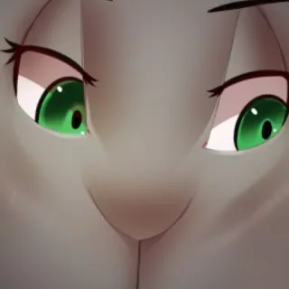 👀 кот, глаза, мультфильм, животное, домашнее животное, милый telegram sticker