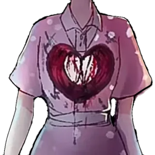 💔 coeur, saignement, robe, gore, effrayant, sanglant, blessure telegram sticker