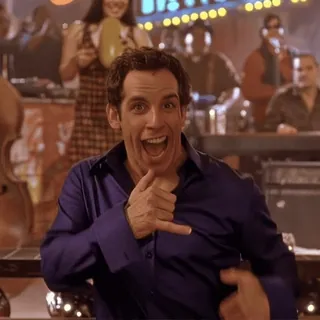 🕺 Ben Stiller schauspieler, komödie, mann, porträt, glücklich telegram sticker