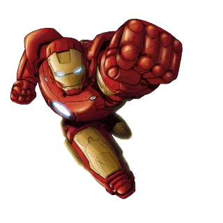 👊 Iron Man アイアンマン, マーベル, スーパーヒーロー, コミックキャラクター telegram sticker