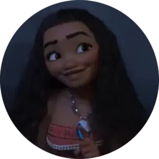 😜 Moana disney, animation, film, zeichentrick, prinzessin whatsapp sticker