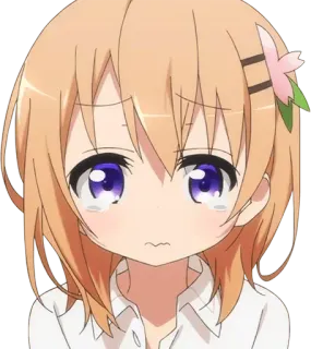 🥺 Anime, Garota, Fofo, Triste, Desenho animado telegram sticker