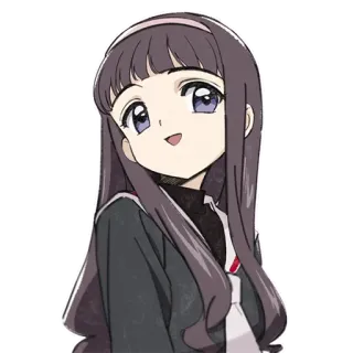 😘 Sakura Kinomoto Cardcaptor Sakura Anime, Manga, Cardcaptor Sakura, Sakura Kinomoto, Lindo, Kawaii, Chica Mágica telegram sticker