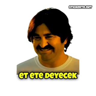 🎉 et ete deyecek Meme, Orang, Lucu, Turki, Pria, Wajah telegram sticker