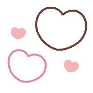 ⭐ heart, love, pink, cute, valentine telegram sticker