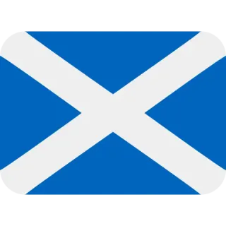 🏴󠁧󠁢󠁳󠁣󠁴󠁿 bandera, Escocia, escocés, Saltire, bandera nacional telegram sticker