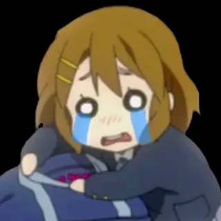 😭 Anime, Weinend, Traurig, Manga, Emotional, Tränen telegram sticker
