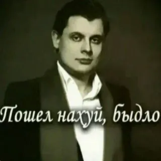 🖕 Пошел нахуй, быдло offensant, impoli, russe, insulte whatsapp sticker