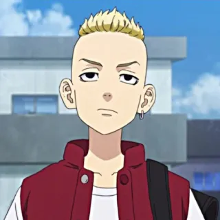 🐉 Draken Tokyo Revengers Anime, Tokyo Revengers, Draken, Personaggio telegram sticker