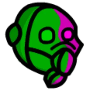 ✅ gas mask, toxic, biohazard, military, protection, danger, safety telegram sticker