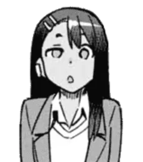 ◾️ Nagatoro Don't Toy with Me, Miss Nagatoro Nagatoro, Anime, Manga, Illustration, Ijiranaide, Nagatoro-san, Miss Nagatoro, Charakter, Hayase Nagatoro telegram sticker