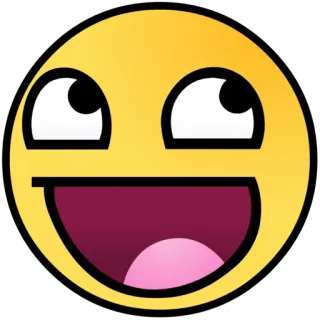 😃 meme, emoji, face, funny, internet telegram sticker