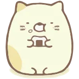 🍙 猫, 卡哇伊, 可爱, 动物, 贴纸, Q版 telegram sticker