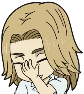 💫 Anime, Dessin animé, Personnage, Mignon, Chibi, Drôle whatsapp sticker