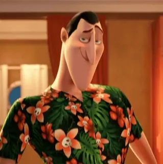 🧛‍♂ Count Dracula Hotel Transylvania ドラキュラ伯爵, モンスター・ホテル, アニメ映画, アニメ, 吸血鬼, モンスター, コメディ telegram sticker