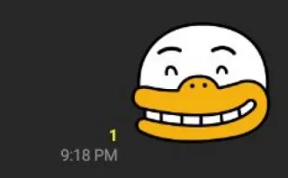 😮‍💨 1 whatsapp sticker