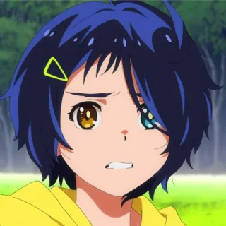 🥚 Ai Ohto Wonder Egg Priority アニメ, キャラクター, 大戸アイ, ワンダーエッグ・プライオリティ, 漫画 telegram sticker