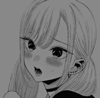 🧧 动漫, 漫画, 女孩, 肖像, 可爱, 卡通, 插图 telegram sticker