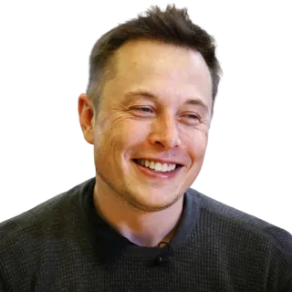 😊 Elon Musk Elon Musk, empresário, Tesla, SpaceX telegram sticker
