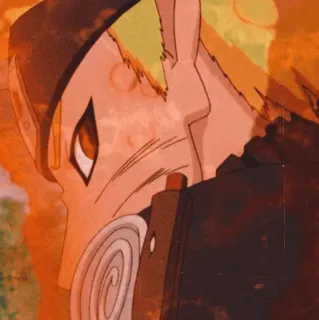 💛 Naruto аниме, манга, Наруто, Узумаки Наруто, ниндзя, мультфильм, Япония, анимированный telegram sticker