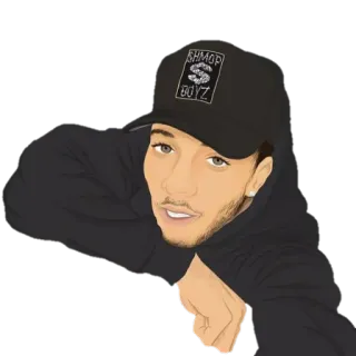 ☠ SHMOB BOYZ mężczyzna, kreskówka, naklejka, shmob boyz telegram sticker