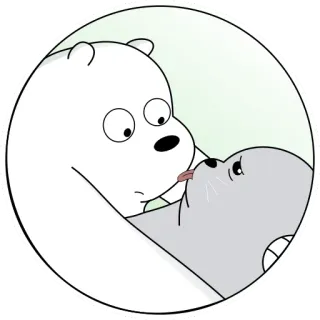 😗 Dibujos animados, Osos, Lindo, Animación, Animales telegram sticker