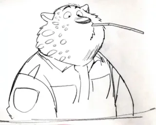 Clawhauser telegram stickers